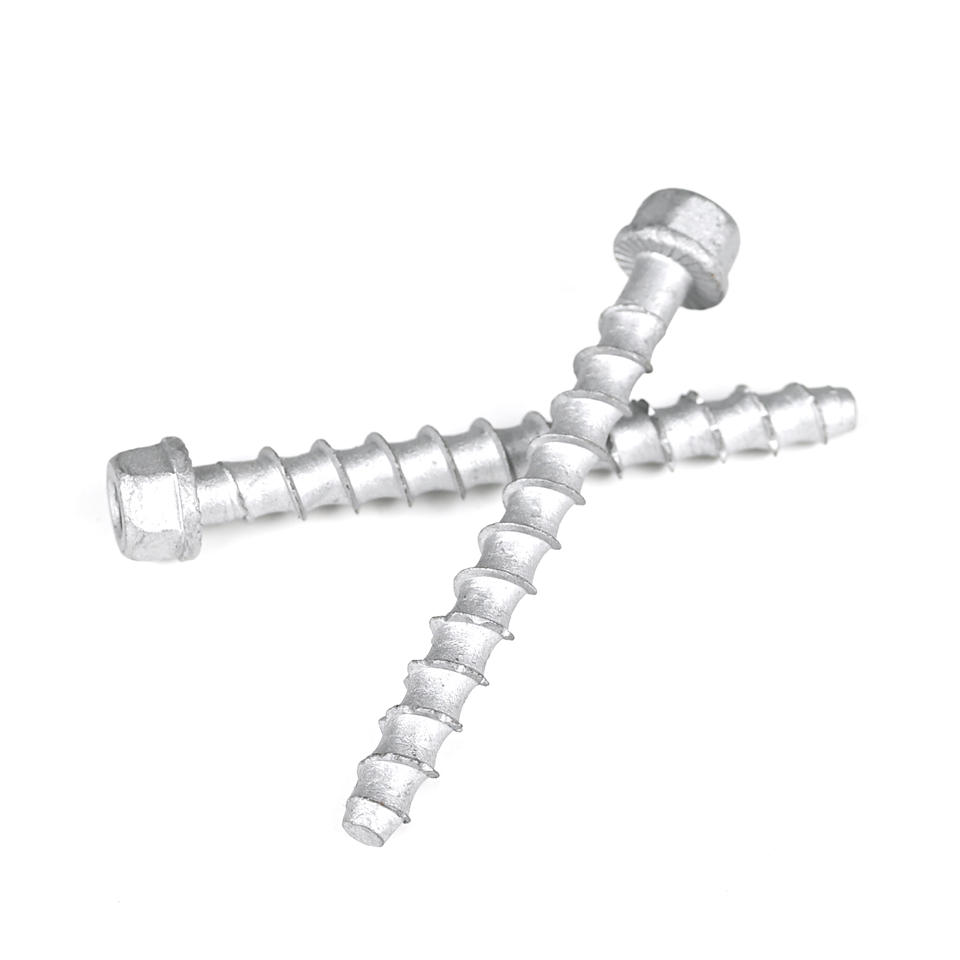 Stainless Steel Thread Rod Hanger Flange Hex Head Self Tapping Concrete Anchor Bolt
