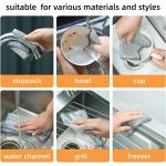 KILINE Multipurpose Kitchen Supplies Microfiber Wire Dishcloth Non Scratch Layer