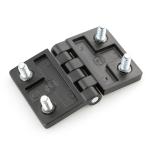 Zinc Alloy Position Control Constant Torque Door Hinge Metal Hinge