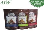 Plastic Food Stand Up k Bags Moisture Resistant , PET Biodegradable Food