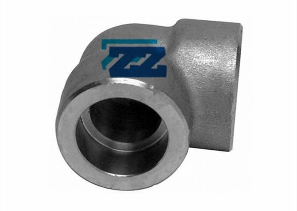 Cheap 90 Degree Forged Steel Elbow , SW 1" 6000 # DIN Galvanized Pipe Fittings for sale
