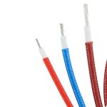 18 AWG Fiberglass Insulated Copper Wire Black Jacket For Stable Electrical