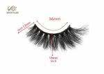Curly Plastic Cotton Stalk 18MM 3D Volume Lashes