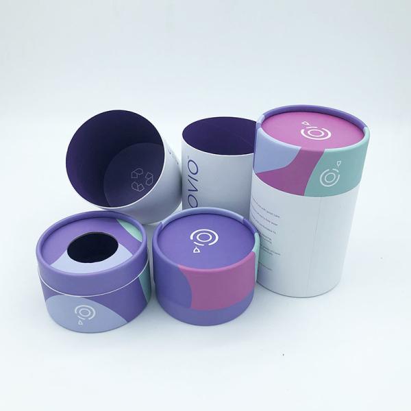 Custom Elegant Biodegradable Kraft Paper Tube Packaging Box For Menstrual Cup