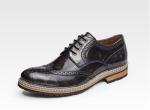 Fashion Italian Designer Men Formal Dress Shoes Genuine Leather Flat Luxury