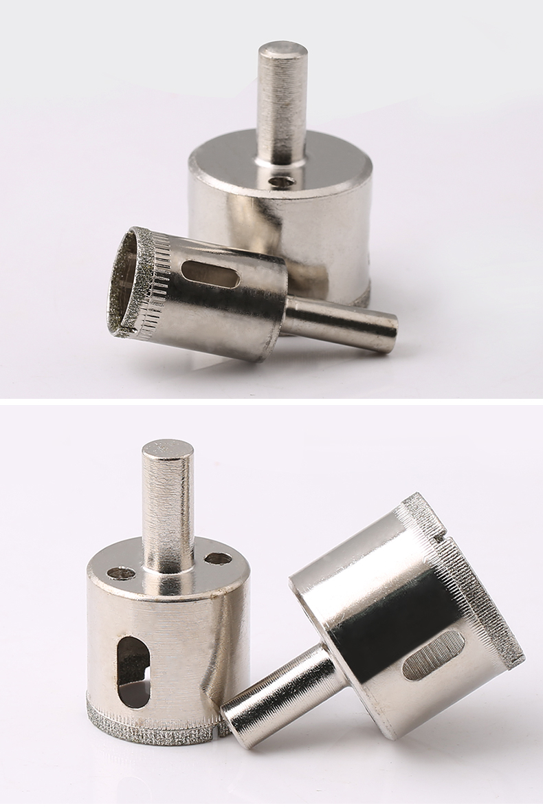 Electroplated diamond core drill bit Drilling for glass Ceramic Tiles