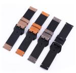 Watchband Genuine Cow Leather Watch Straps Black Brown Gray Wear-resistant