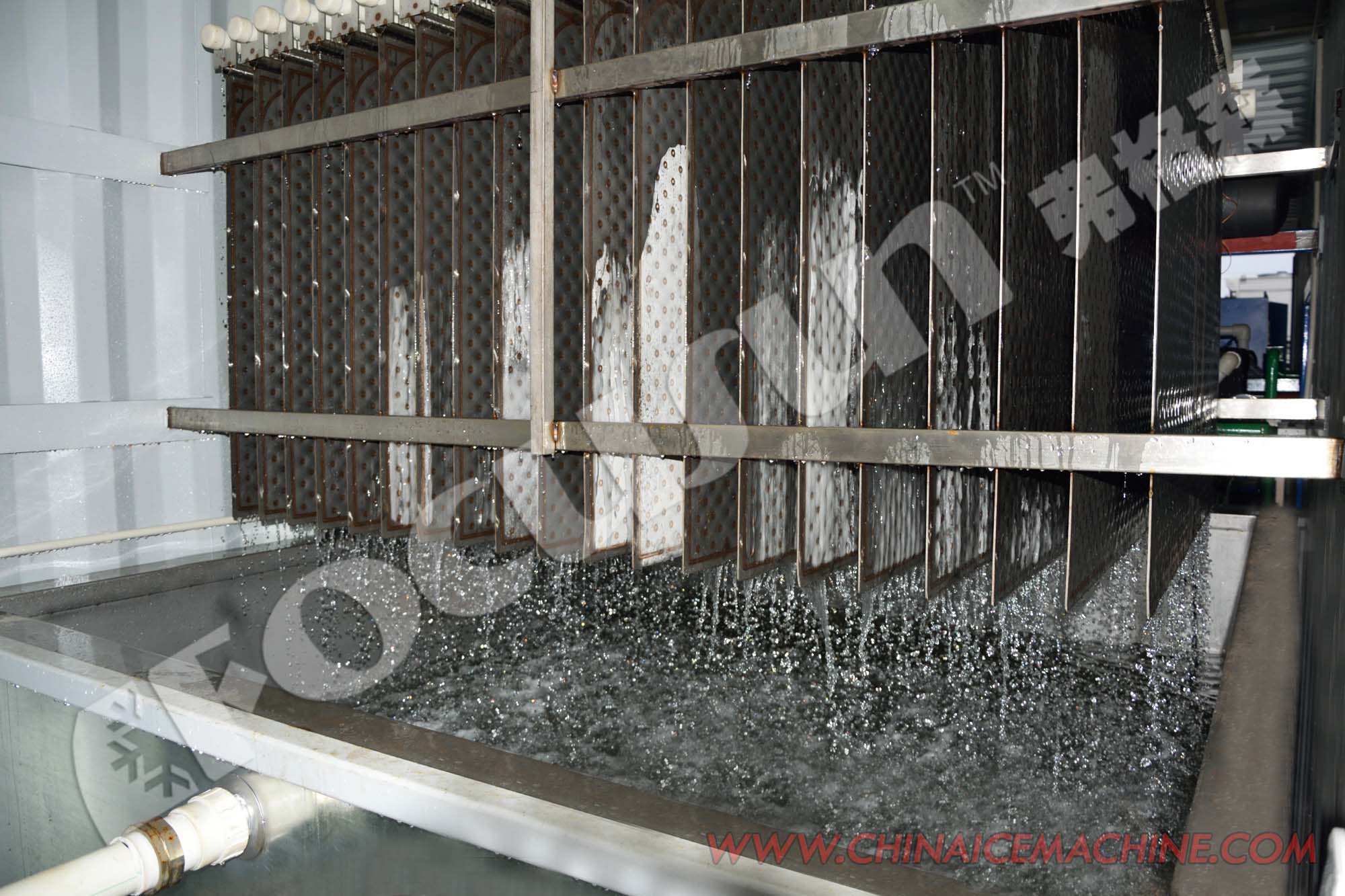 Condition PLC Controlled Water Chiller with Accurate Temperature Control and COP 3.5KW