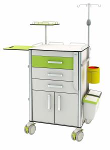 Quality 20MM Hospital Medicine Trolley wholesale
