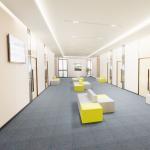 Non-slip and impact resistant RELLE safety floor fordurable floors.