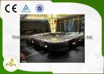Non Standard Rectangle / Circle Outdoor Hibachi Table With Multiple Seats 8KW