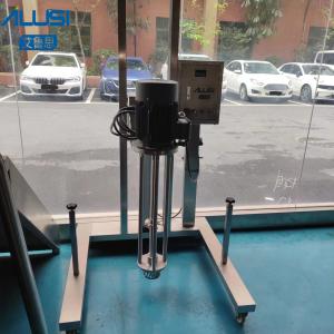 Quality 5.5KW Laboratory Equipments Stainless Steel Movable Electric Lifting Homogenizer Mixer wholesale