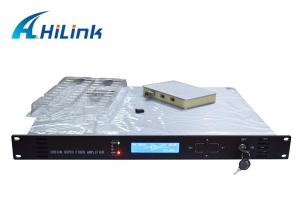Quality DWDM Booster Fiber Optical Amplifier 1U 19'' 1550nm EDFA C Band wholesale