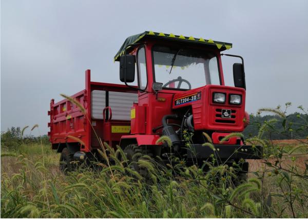 4 Ton Capacity Light Duty Dump Truck , All Terrain Dump Truck FWD/4WD Drive