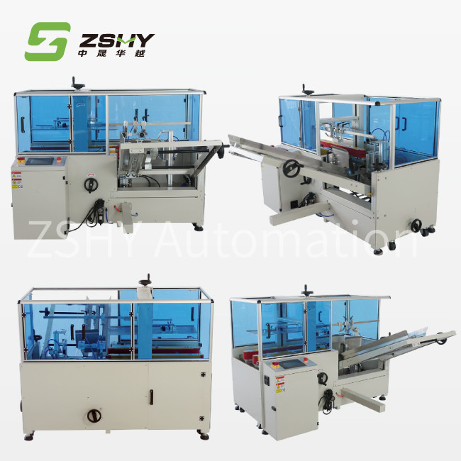 Speed 8 Boxes/Min Cardboard Box Erector Carton Unpacker Forming Machine