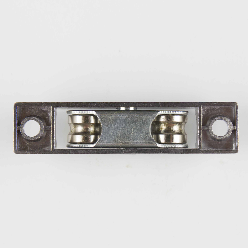 Modern Design Style Flat Door Plastic Roller with Iron Material and Adjustable Feature
