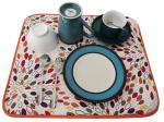220gsm Washable Microfiber Dish Drying Mat For Kitchen Utensils