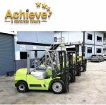 FD30 3 Ton Diesel Forklift 110×125mm For Construction Works Mining