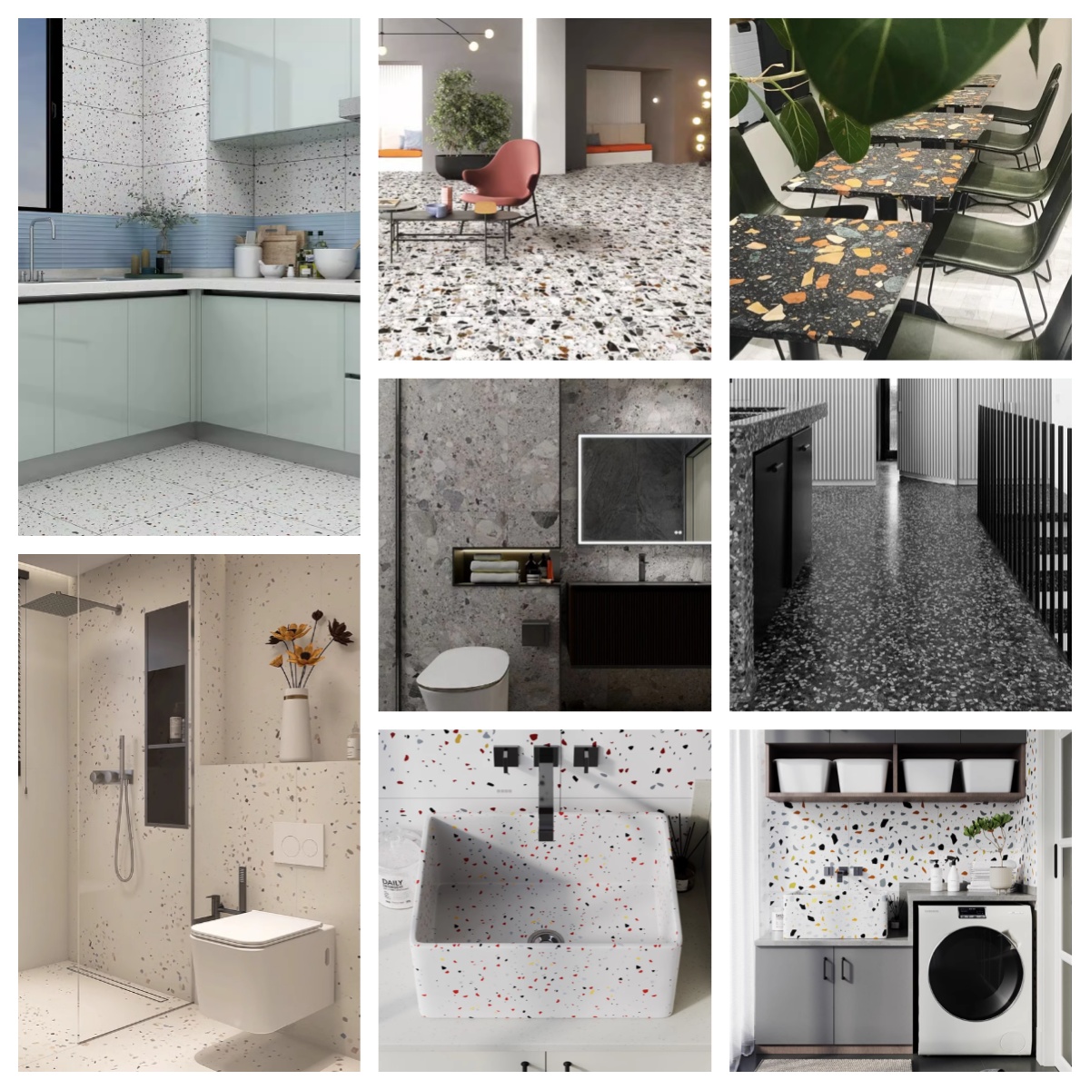 Natural Stone Blue Granite Cut-to-Size Slabs for Home Wall Panel and Dining Table Top