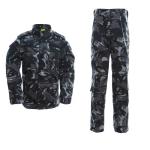Digital Print Long Sleeve Shirts and Trousers for Men's ACU Camouflage Outdoor