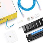 0.56mm 0.64mm PVC LSZH LSOH PE HDPE Cat7 Network Cable