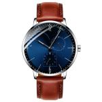 Casual Men'S Luxury Stainless Steel Watches Jewelry Buckle Mineral Tempered