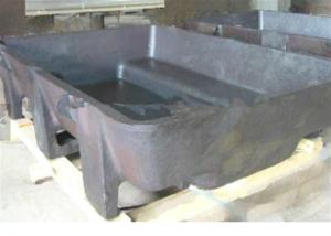 Quality OEM Aluminum Ingot Mold With Forklift Hole Sow Mould Dross Pan wholesale