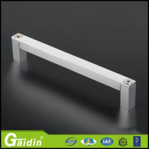 Quality kitchen accessories office contemporary foggy siver aluminum furniture handle wholesale