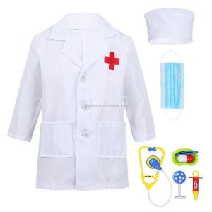 Quality Halloween Kids Doctor Costume White Nurse Uniform Dress Costume Kids wholesale