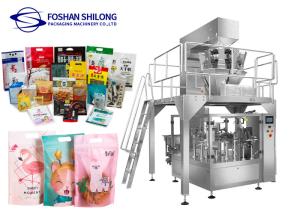 Quality Granule Weighing Filling Doypack Rotary Premade Bag Packing Machine wholesale