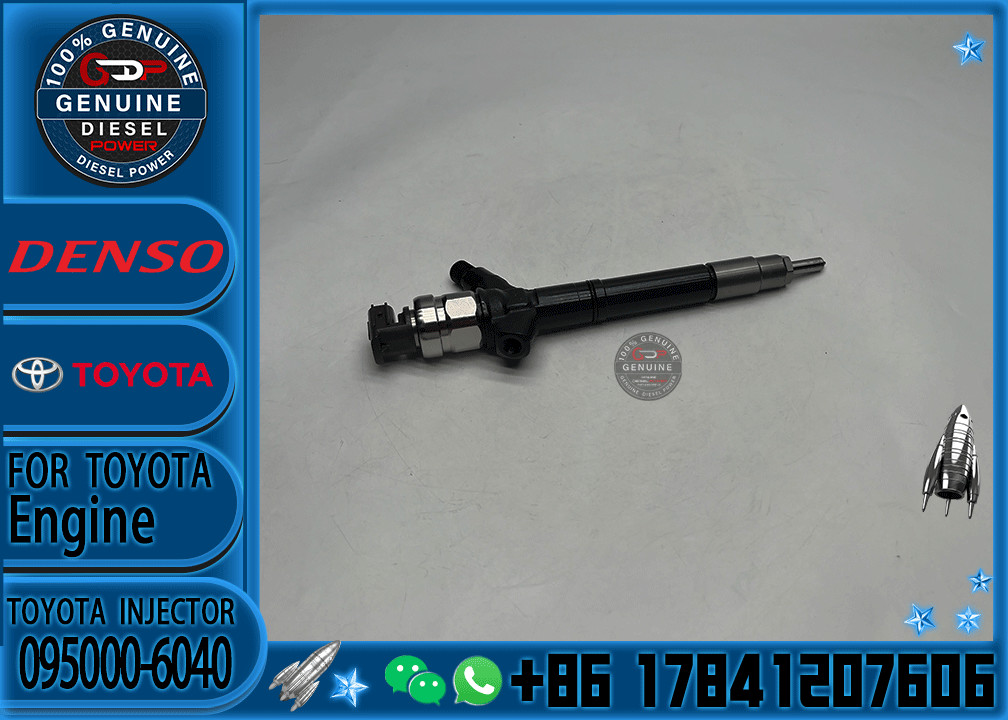 095000-6410/095000-6040 Diesel Fuel Injector 23670-0R030/23670-0R020 For Toyota Truck