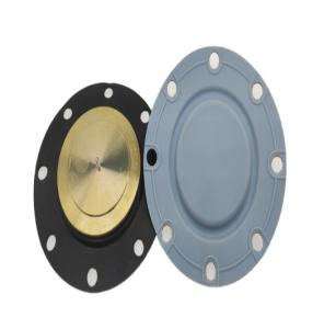 Quality Black NBR PTFE Rubber Diaphragm For Metering Equipment Alkali Resistance wholesale