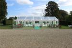 Clear Roof Wedding Marquee Tent For Private Anniversaries 300 Guest Stable