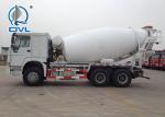 HOWO 6x4 Concrete Mixer Trucks Concrete Mixing Equipment 336hp Engine With