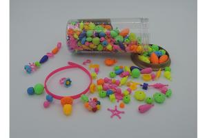Quality DIY Cordless Assembly Childrens Bead Making Kits , Girls Jewellery Making Set wholesale