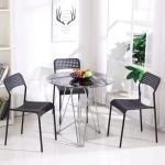 Round Glass Top Dining Room Table
