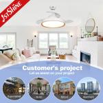 DC Motor 230V 42 Inch Ceiling Fan Light 5 Speeds Remote Control