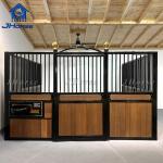 Length Welded European Horse Stall Fronts Swing Door Or Sliding Door