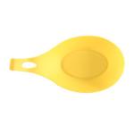 Orange Silicone Spoon Rest Utensil Holder Sustainable Rubber Spoon Rest