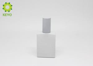 Quality Iron Roller Ball Glass Perfume Bottles Empty White Color Capacity 1 OZ wholesale