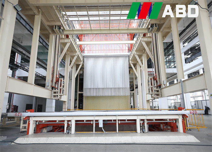 Company Vietnam 5000 Ton Anodizing Production Line Customized Voltage Large Capacity