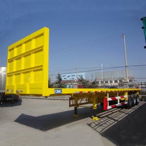 Quality Shipping Container Steel Cargo 50ton Side Wall Semi Trailer wholesale