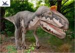 Attractive Animatronic Jurassic Dinosaur Garden Ornaments Mouth Movement With