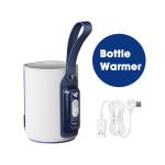 5 Level Portable Car Travel Bottle Warmer Fast Heating PU leather