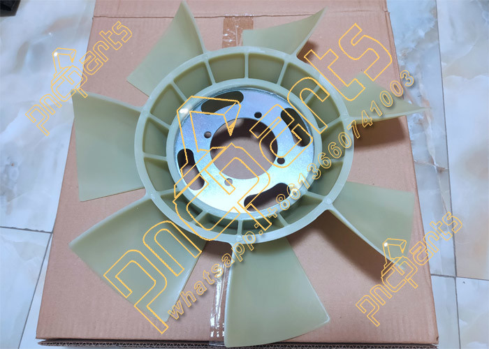 196-7976 CAT 308D 4M40 Engine Fan 4 Holes 7 Blade Excavator Spare Parts