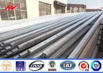 14m 550kv Metal Utility Poles For Steel Transmission Line