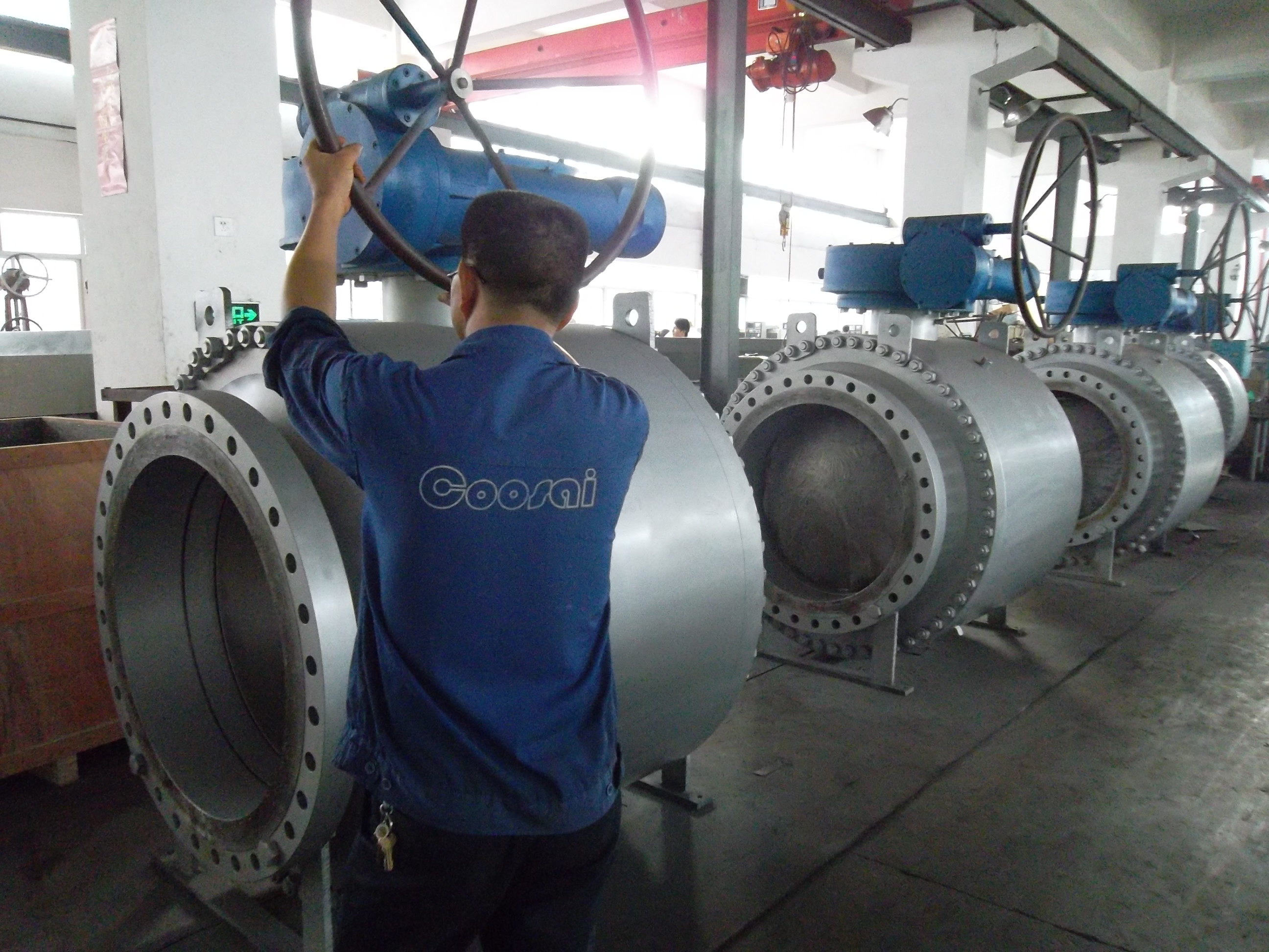 Side Entry Anti Static Trunnion Ball Valve with Blowout Proof