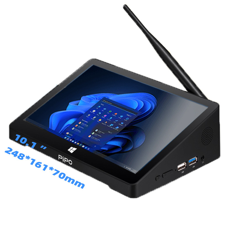 10.1 Inch POE Mini All In One PC Computers Windows Touchscreen 1920x1200 IPS