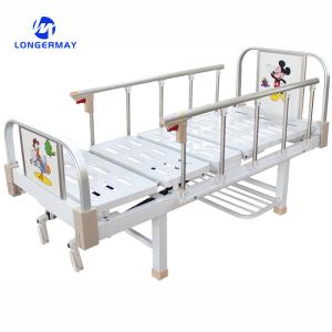 Quality Professional Service Detachable One Crank Adjustable Children Medical Bed With Metal Siderails wholesale