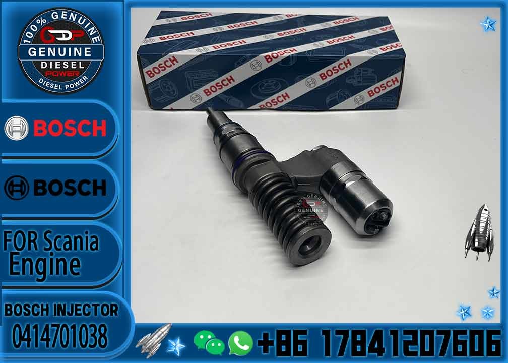 Hot sale Fuel injector 0414701038 0414701039 0414701063 for SCANIA Injector R500 1548472 1766553 1539350